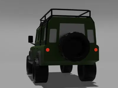 Land Rover Defender 3D model