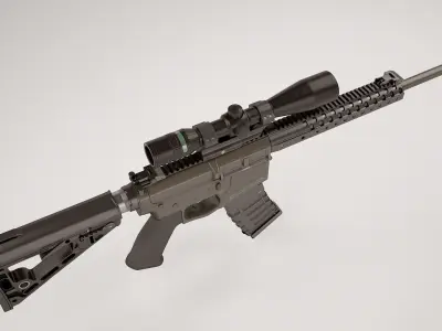 Wilson Combat Recon Tactical 3D model