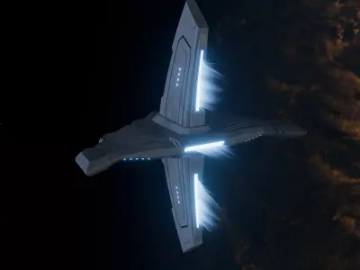 Spaceship Star Wars 3D model buy