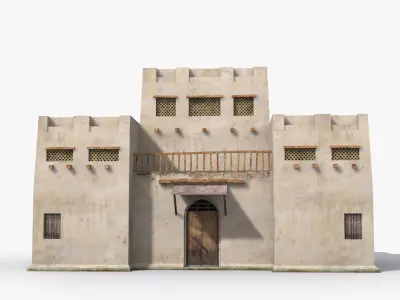 Arab xx7 Low-poly 3D model