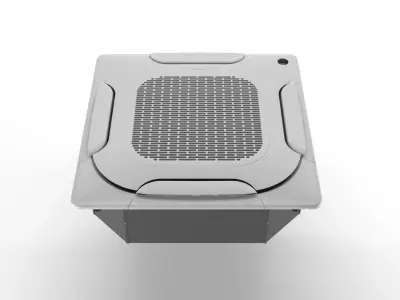 Midea Air Conditioner 3D model