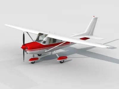 Cessna 150 3D model