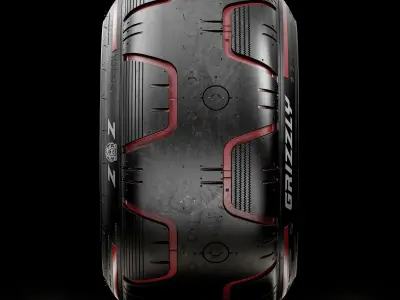 GRIZZLY Concept Tire 3D model