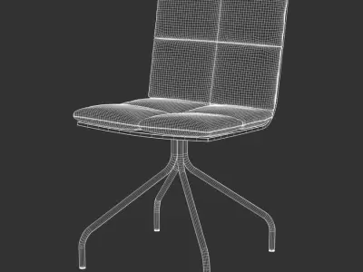  Replica Dressy Plyfold Chair Model, Black 