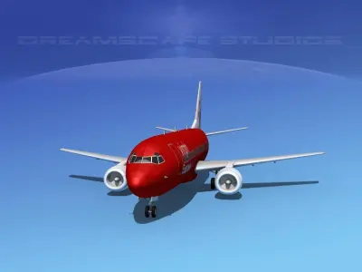 Boeing 737-300 Virgin Express 3D model
