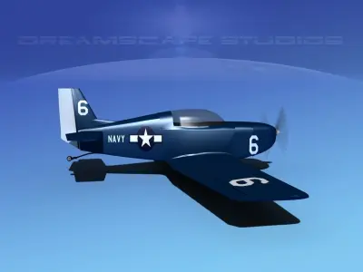 Ken Rand KR-2 V12 3D model
