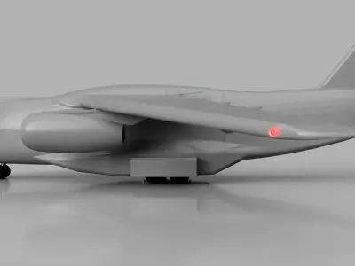 EMBRAER C-390 Millenium 3D print model