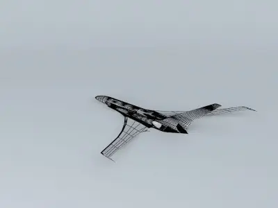 AirAtlanticOcean R Jet Dynamics Eco-Liner Free 3D model