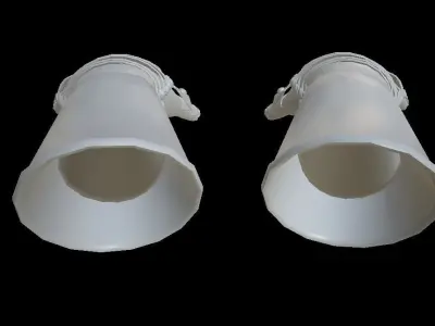 HIE Clean Hand Armor D180423 3D model