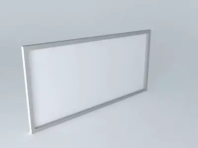 20 by 10 screen Free 3D model