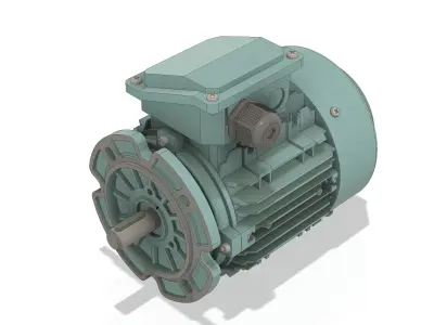 3 Phase AC induction motors - Frame size 80 3D model