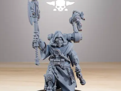 Scavenger Commander 3D print model