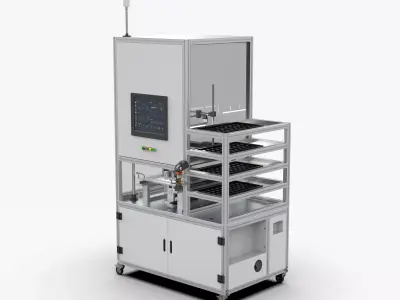 Automatic Electronic Product Visual Inspection Machine 3D model