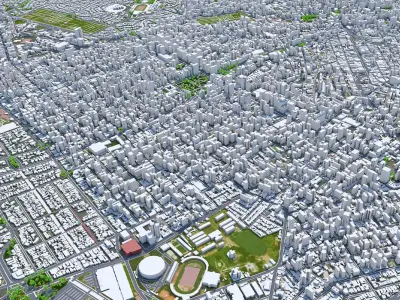 Sao Paulo Brazil 3D model get