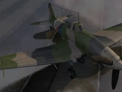 Ilyushin IL-10 3D model