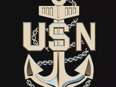 3D USN LOGO 3D model