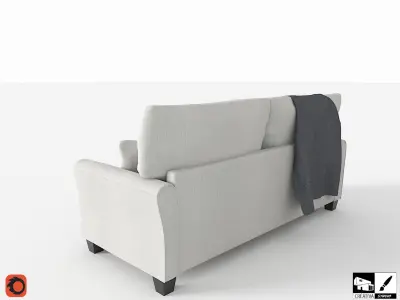 Contemporary Sofa Free 3D model purchase