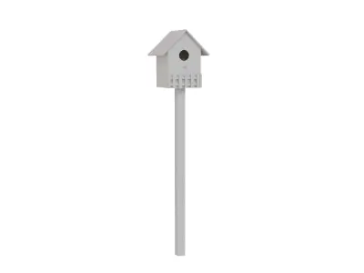 Bird House Free 3D model