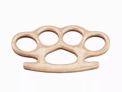 Knuckles 02 Low-poly 3D model