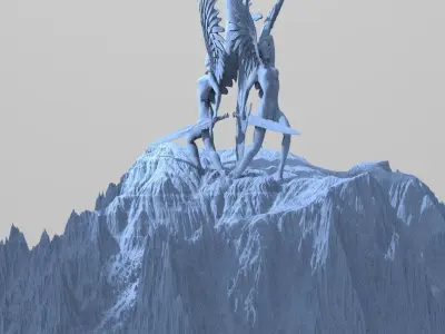 Tower Shrine of the Dark Gods 4 3D model