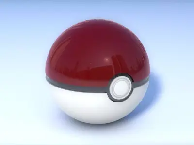 Pockeballs pokeball 3D model