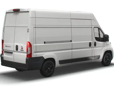 Fiat E Ducato Van L3H3 2022 3D model