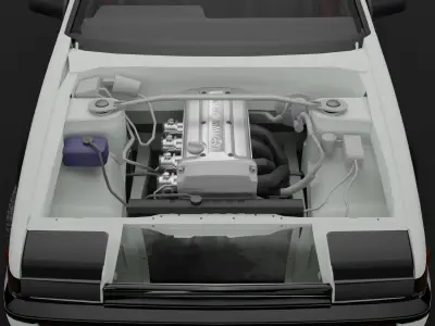 1986 Toyota Sprinter Trueno AE86 From Initial D Free 3D model