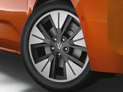 VW Multivan T7 2023 wheel 3D model