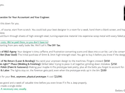 2025 GMC SIERRA 2500HD datamen X-BOW Series Front Bumper 3D CAD Free 3D model