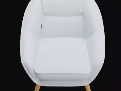 Mid-Century Modern Lounge Chair Free 3D model