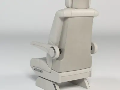 Luxury Airplane Seat 3D model