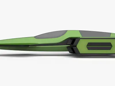 Racing Spaceship Achernar 3D model