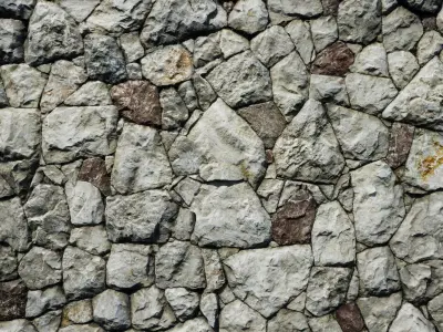UE Rock Masonry materials part 02 Low-poly 3D model