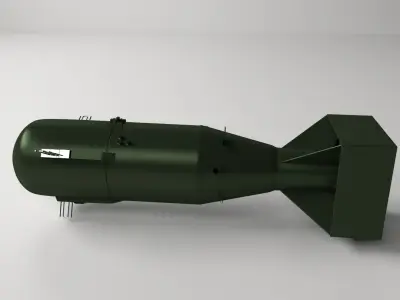 Atomic Bomb 3D model