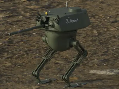 Mech soviet 3D model