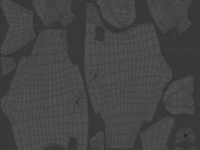 Carp Koi Fish Low-poly 3D model