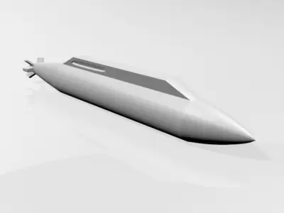 Missile 04 3D model