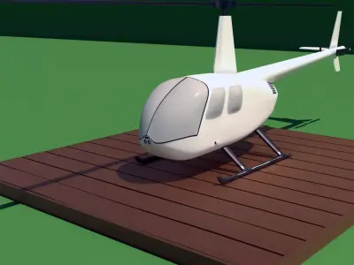 Robinson Raven R44 3D print model