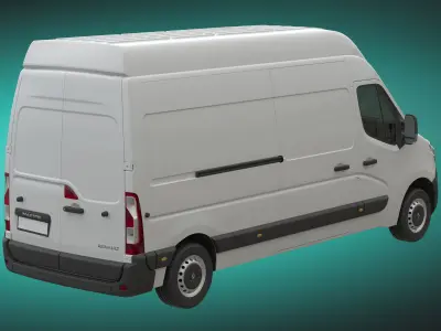 Renault Master 2015 PanelVan L3H3 3D model