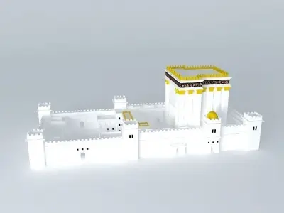 Herods Temple Free 3D model