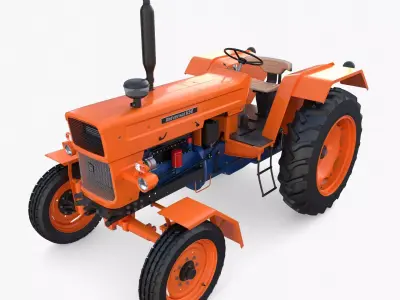 U650 Tractor v4 3D model