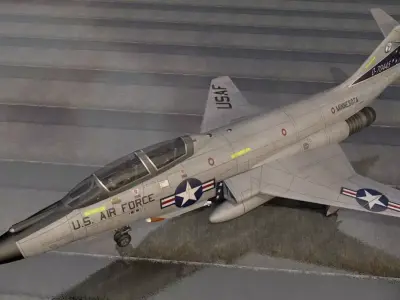 McDonnell F-101B Voodoo 3D model