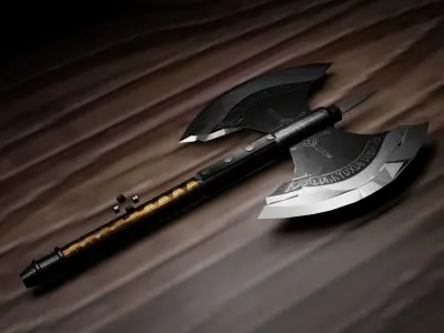 axe 3d model 3D model