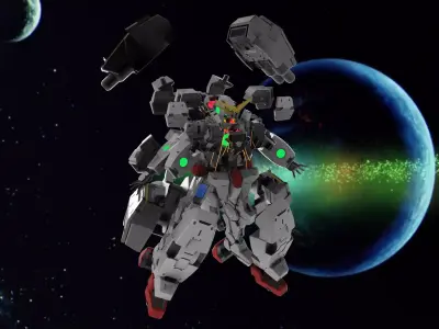 Gundam Virtue Nadleeh 3D model