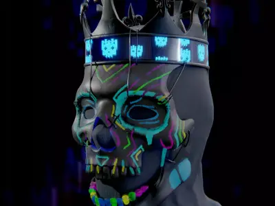 Ded Coronet Mask From Watch Dogs Legion 3D print model