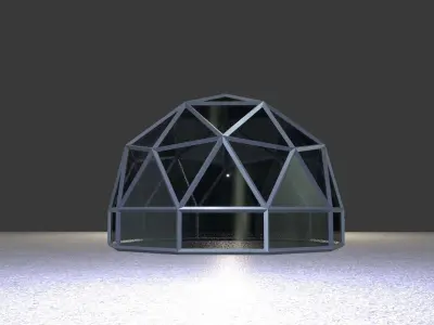 Dome Building 3D model
