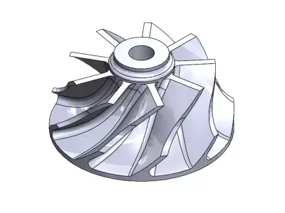 Turbo Fan 3D print model
