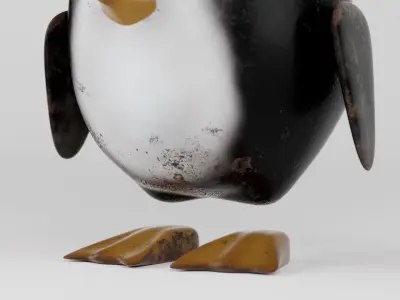 cyclops penguin 3D model