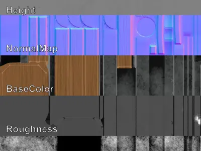 Cannon Free low-poly 3D model