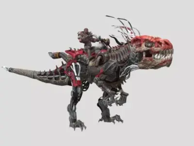 Mecha T-Rex 3D model